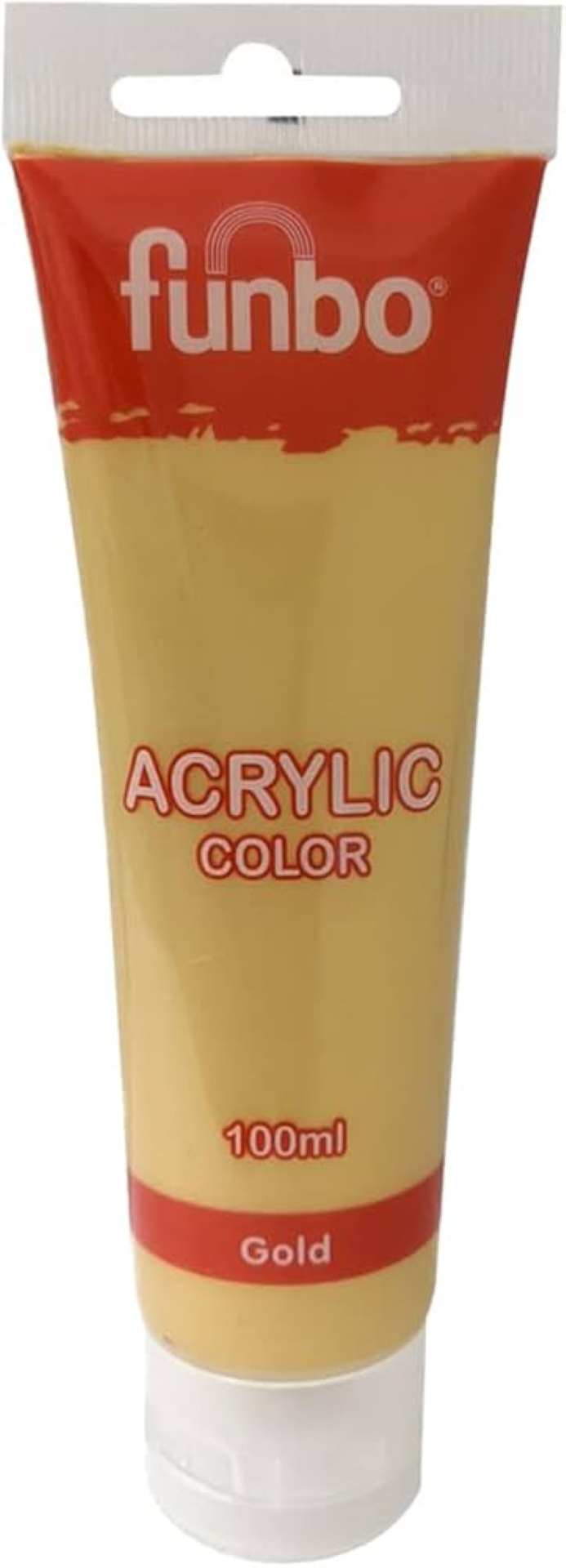 Funbo Acrylic TUBE 100ml 144 GOLD FO-AC-100-144